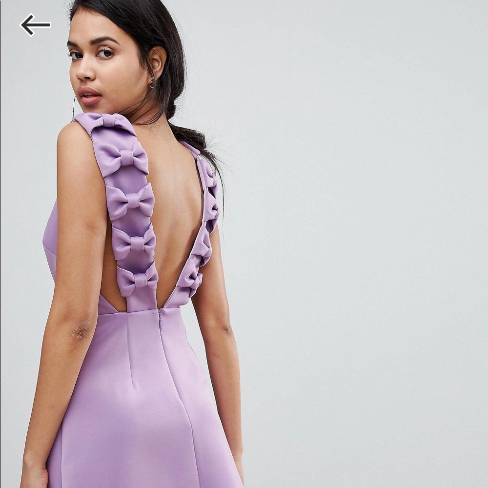 Asos bow dress